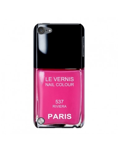 Coque Vernis Paris Riviera Rose pour iPod Touch 5 - Laetitia