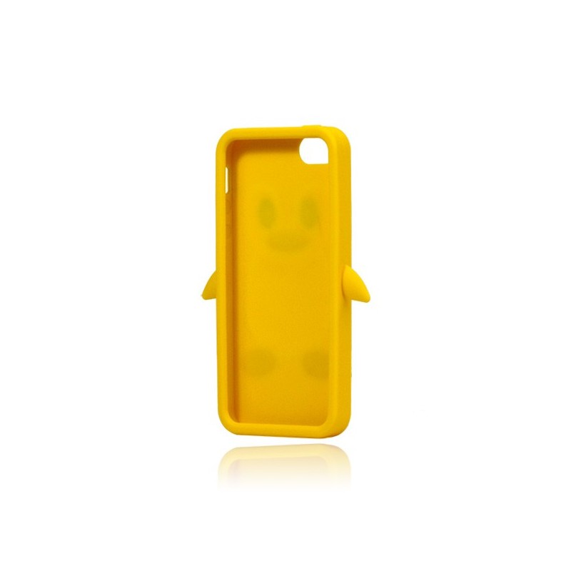 Coque Pengouin en Silicone pour iPhone 5