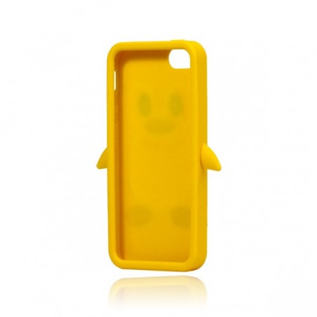 Coque Pengouin en Silicone pour iPhone 5