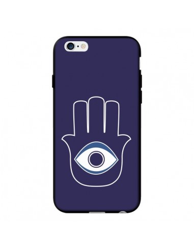 Coque Main de Fatma Oeil Bleu pour iPhone 6 - Laetitia