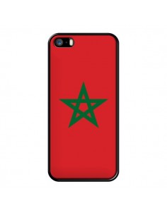 Coque Drapeau Maroc Marocain pour iPhone 5 et 5S - Laetitia