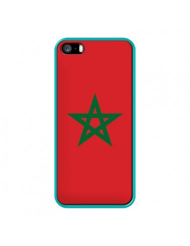 Coque Drapeau Maroc Marocain pour iPhone 5 et 5S - Laetitia