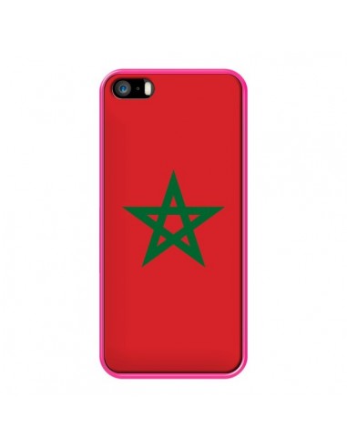 Coque Drapeau Maroc Marocain pour iPhone 5 et 5S - Laetitia