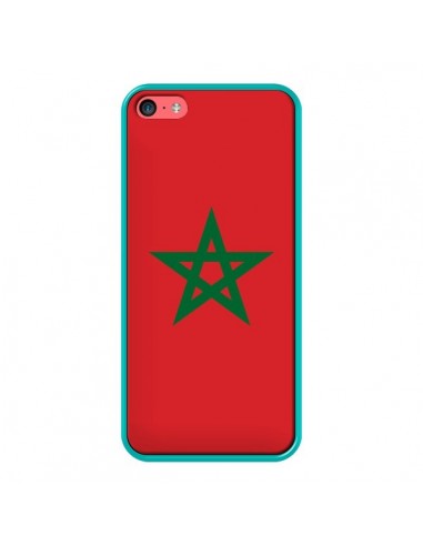 Coque Drapeau Maroc Marocain pour iPhone 5C - Laetitia