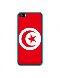 Coque Drapeau Tunisie Tunisien pour iPhone 5 et 5S - Laetitia 2