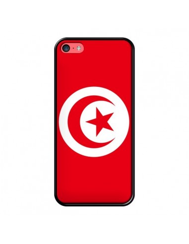 Coque Drapeau Tunisie Tunisien pour iPhone 5C - Laetitia