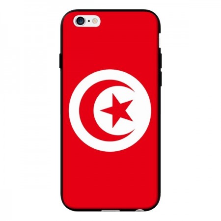 Coque Drapeau Tunisie Tunisien pour iPhone 6 - Laetitia