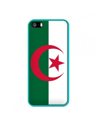 Coque Drapeau Algérie Algérien pour iPhone 5 et 5S - Laetitia