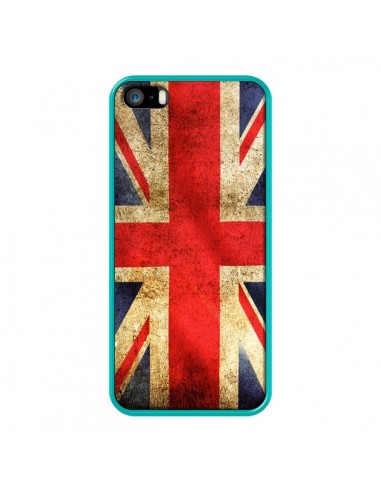 Coque Drapeau Angleterre Anglais UK pour iPhone 5 et 5S - Laetitia