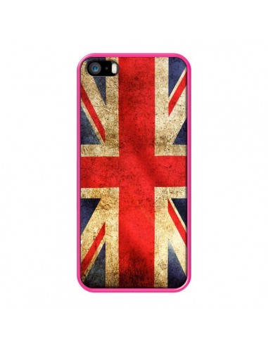 Coque Drapeau Angleterre Anglais UK pour iPhone 5 et 5S - Laetitia