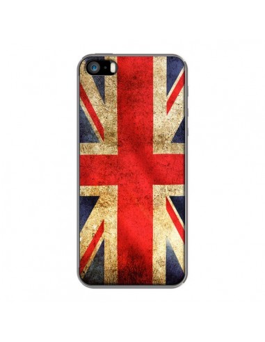 Coque Drapeau Angleterre Anglais UK pour iPhone 5 et 5S - Laetitia