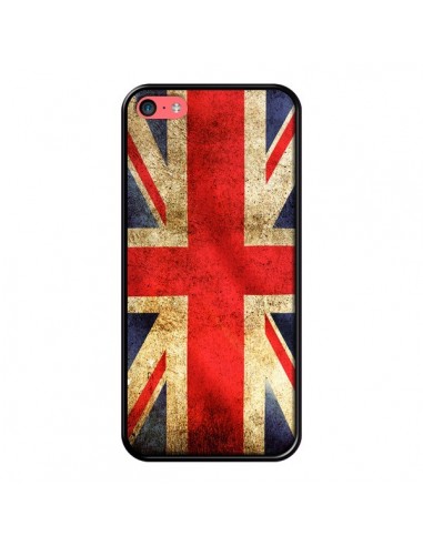 Coque Drapeau Angleterre Anglais UK pour iPhone 5C - Laetitia