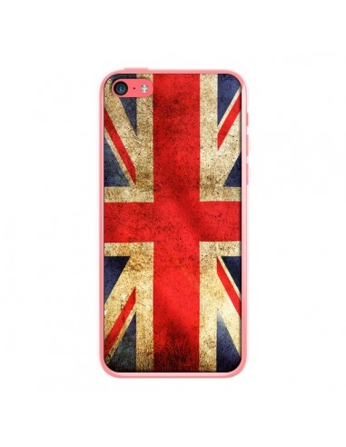 Coque Drapeau Angleterre Anglais UK pour iPhone 5C - Laetitia