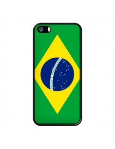 Coque Drapeau Brésil Brésilien pour iPhone 5 et 5S - Laetitia
