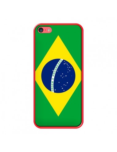 Coque Drapeau Brésil Brésilien pour iPhone 5C - Laetitia