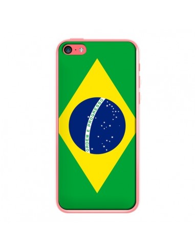 Coque Drapeau Brésil Brésilien pour iPhone 5C - Laetitia