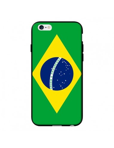 Coque Drapeau Brésil Brésilien pour iPhone 6 - Laetitia