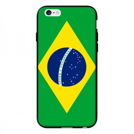 Coque Drapeau Brésil Brésilien pour iPhone 6 - Laetitia Coque Drapeau Brésil Brésilien pour iPhone 6 - Laetitia