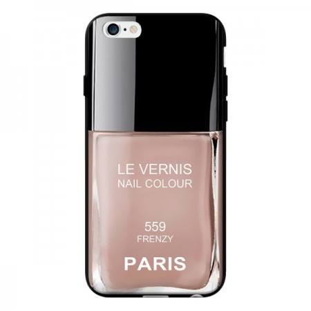 Coque Vernis Paris Frenzy Beige pour iPhone 6 - Laetitia Coque Vernis Paris Frenzy Beige pour iPhone 6 - Laetitia