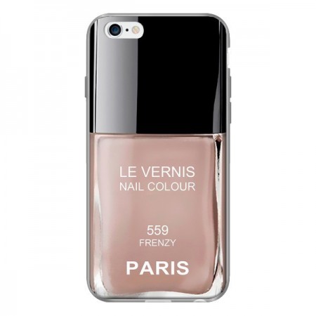 Coque Vernis Paris Frenzy Beige pour iPhone 6 - Laetitia Coque Vernis Paris Frenzy Beige pour iPhone 6 - Laetitia
