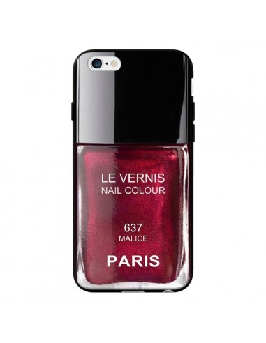Coque Vernis Paris Malice Violet pour iPhone 6 - Laetitia