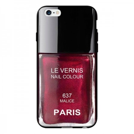 Coque Vernis Paris Malice Violet pour iPhone 6 - Laetitia Coque Vernis Paris Malice Violet pour iPhone 6 - Laetitia
