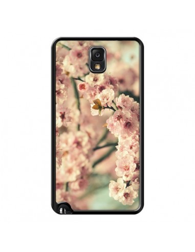 samsung note 3 coque fleurs