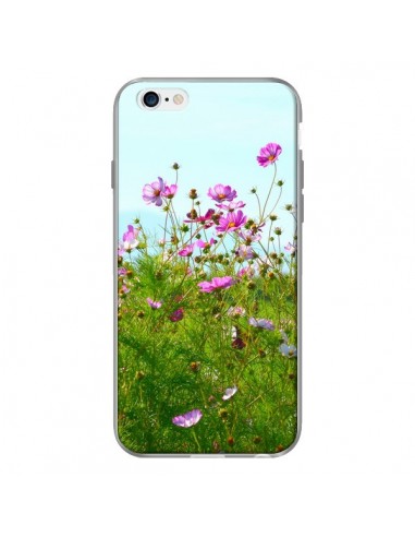 Coque Fleurs Roses Champ pour iPhone 6 Plus - R Delean