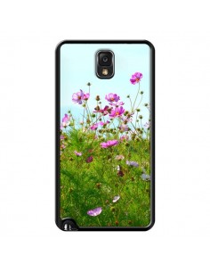 Coque Fleurs Roses Champ pour Samsung Galaxy Note 4 - R Delean