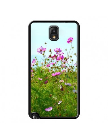 Coque Fleurs Roses Champ pour Samsung Galaxy Note 4 - R Delean