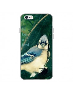 Coque I'd be a bird Oiseau pour iPhone 6 Plus - R Delean