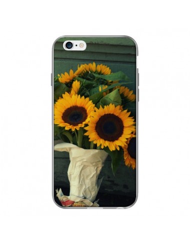 Coque Tournesol Bouquet Fleur pour iPhone 6 Plus - R Delean