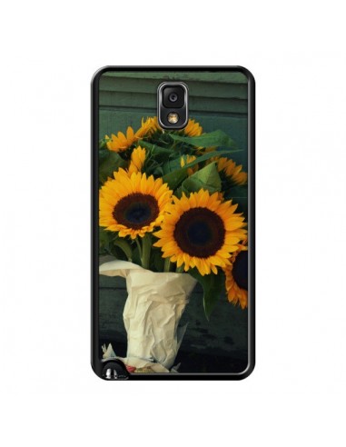 Coque Tournesol Bouquet Fleur pour Samsung Galaxy Note 4 - R Delean