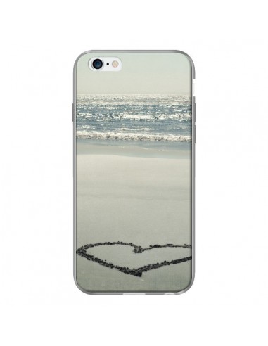 Coque Cur Plage Beach Mer Sea Love Sable Sand pour iPhone 6 Plus - R Delean