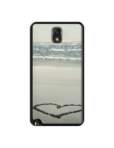 Coque Cur Plage Beach Mer Sea Love Sable Sand pour Samsung Galaxy Note 4 - R Delean