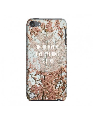 Coque In heaven everything is fine paradis fleur pour iPod Touch 5 - R Delean