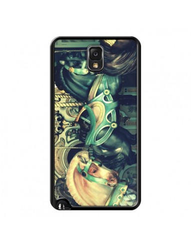 Coque Manege Enfant Carrousel Chevaux pour Samsung Galaxy Note 4 - R Delean