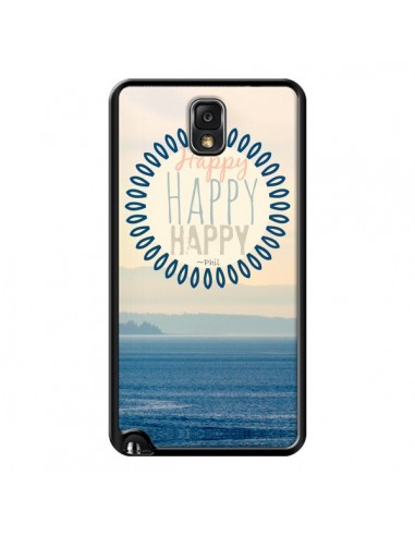 Coque Happy Day Mer Ocean Sable Plage Paysage pour Samsung Galaxy Note 4 - R Delean