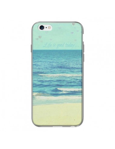 Coque Life good day Mer Ocean Sable Plage Paysage pour iPhone 6 Plus - R Delean