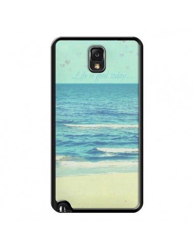 Coque Life good day Mer Ocean Sable Plage Paysage pour Samsung Galaxy Note 4 - R Delean