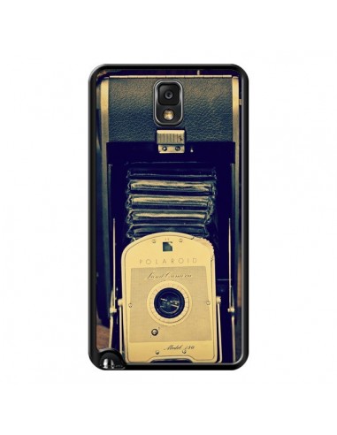 Coque Appareil Photo Vintage Polaroid Boite pour Samsung Galaxy Note 4 - R Delean