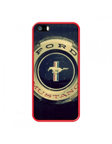 Coque Ford Mustang Voiture pour iPhone 5 et 5S - R Delean