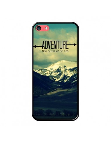 Coque Adventure the pursuit of life Montagnes Ski Paysage pour iPhone 5C - R Delean
