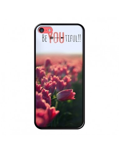 Coque Coque Be you Tiful Tulipes pour iPhone 5C - R Delean