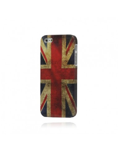 Coque Drapeau Anglais Vintage pour iPhone 5