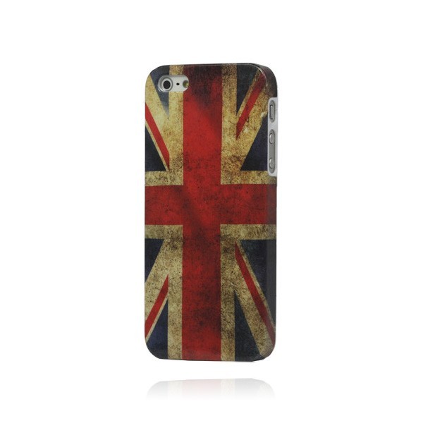 Coque Drapeau Anglais Vintage pour iPhone 5/5S et SE