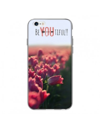 Coque Coque Be you Tiful Tulipes pour iPhone 6 - R Delean