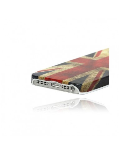 Coque Drapeau Anglais Vintage pour iPhone 5