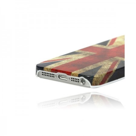 Coque Drapeau Anglais Vintage pour iPhone 5 Coque Drapeau Anglais Vintage pour iPhone 5
