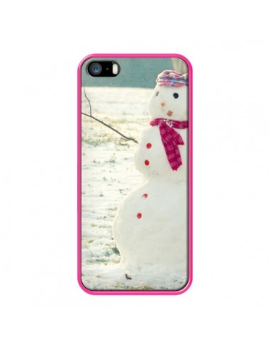 Coque Bonhomme de Neige pour iPhone 5 et 5S - R Delean